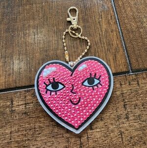 Pink Heart Key Holder